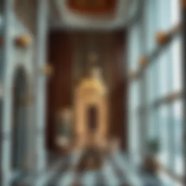 Interior design elements reflecting the cultural significance of the Al Ahli Building