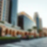 Striking facade of Al Fahad Plaza showcasing modern architectural design