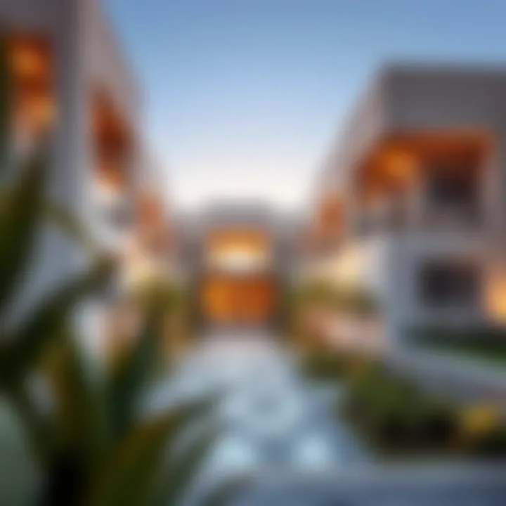 Modern Architecture in Al Ramtha Residential area showcasing modern architecture in Al Ramtha