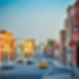 Panoramic view of Al Rigga showcasing its vibrant streets and architecture