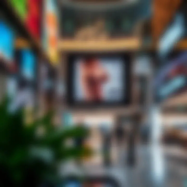 Diverse Retail Experience at الورقا مول Vibrant commercial spaces within الورقا مول highlighting diverse retail offerings.