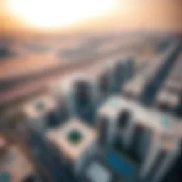 Aerial view of Al Wasl Properties in Karama