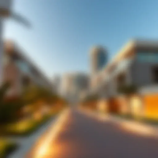 Stunning view of Ansam's modern architecture