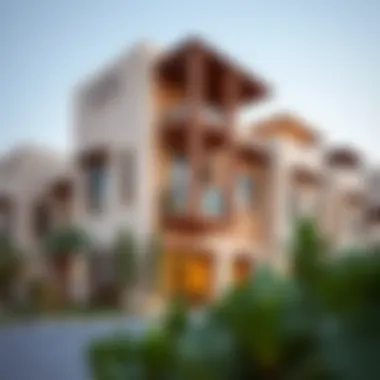 Distinctive Architectural Elements of Arada Masaar Homes Architectural features of residential units within Arada Masaar