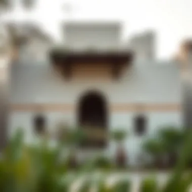 Restoration efforts of an old Emirati house