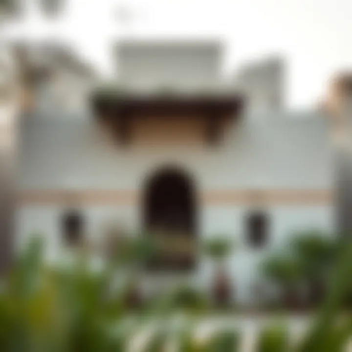 Restoration efforts of an old Emirati house