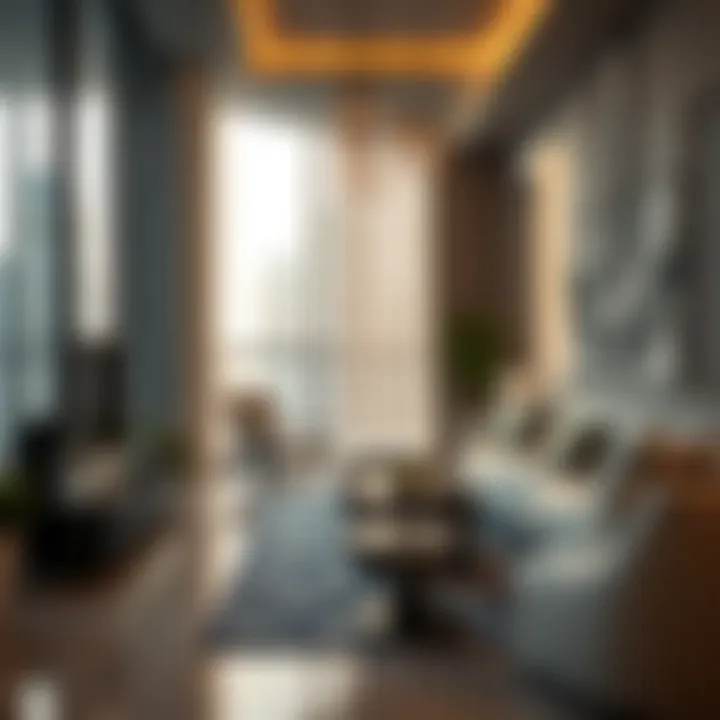 Contemporary Interiors in Downtown Dubai Luxury apartment interiors in Downtown Dubai reflecting contemporary design