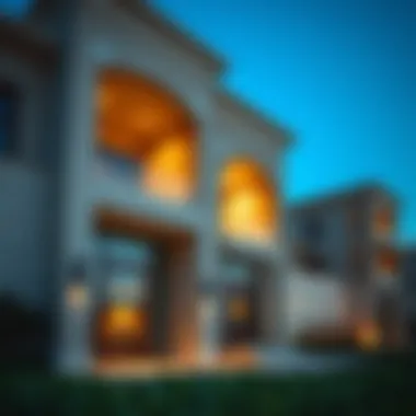 Architectural detail emphasizing the unique design elements of an Asyan property