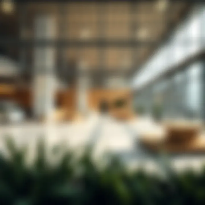 A visual representation of the community spaces and lifestyle offerings