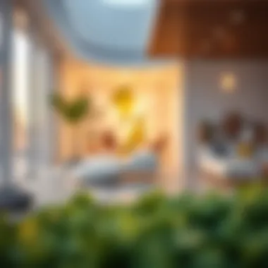 Sustainable Design Features of Aura Tilal Al Ghaf A close-up of sustainable design elements in Aura Tilal Al Ghaf