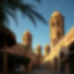 Traditional wind towers in Bastakiya Quarter