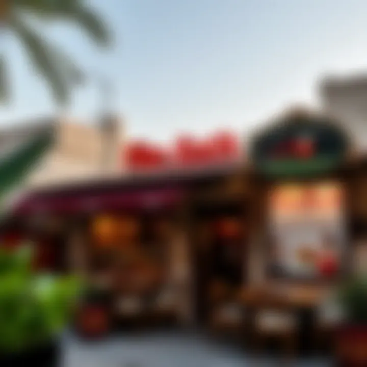 Charming local eatery in Jumeirah