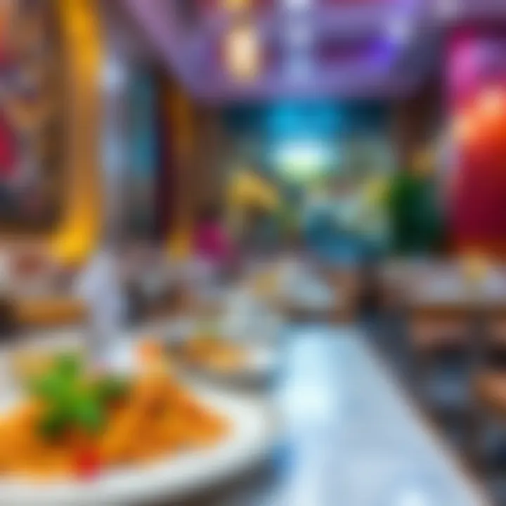 Culinary delights at a local restaurant in Deira