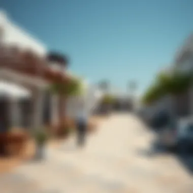Community and Lifestyle Around Damac Lagoons Mykonos Local community and lifestyle offerings surrounding Damac Lagoons Mykonos including shopping and leisure activities