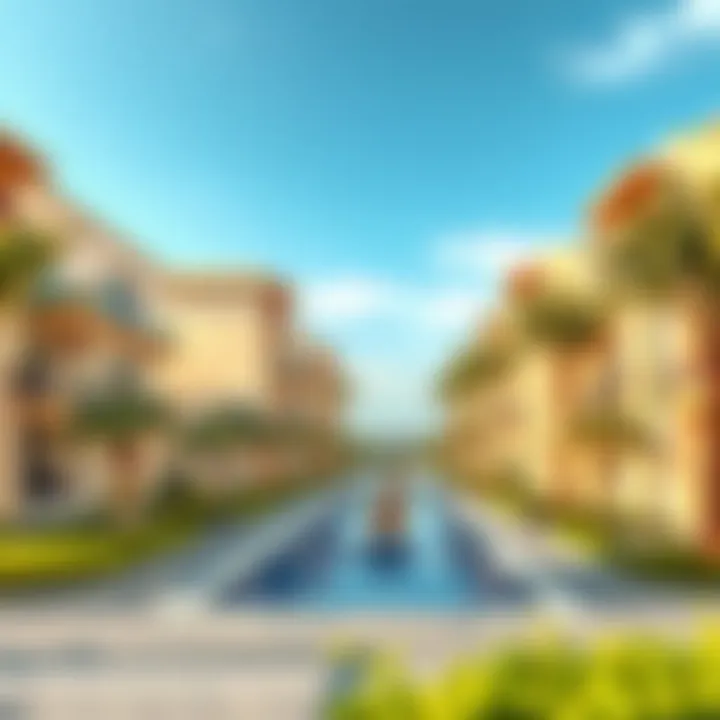 Luxury Residences in Deira Islands Rendering of luxury residences planned for Deira Islands.