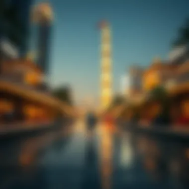 Cultural landmarks in Dubai DFC reflecting the rich heritage and multicultural environment