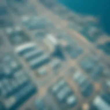 Aerial view of Emirates Industrial City showcasing its layout and infrastructure