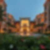 Architectural Marvel of Emirates Park Resort Exterior view of Emirates Park Resort showcasing modern architecture