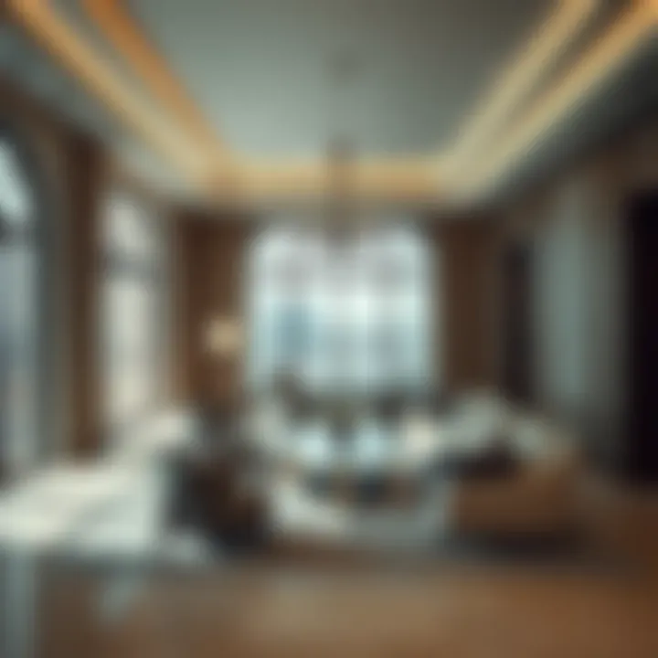 Elegance within Emirates Park Resort Luxurious interior spaces of Emirates Park Resort highlighting design elegance