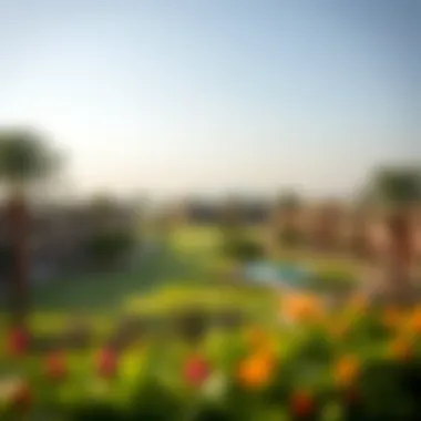 Lush Landscapes of Emirates Park Resort Overview of the lush landscapes and recreational areas at Emirates Park Resort