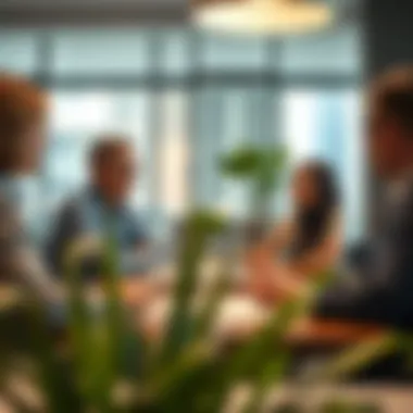 Investment Conversations in Executive Bay Investors discussing opportunities in Executive Bay