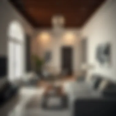 Stylish interior of a rental property in Al Quoz