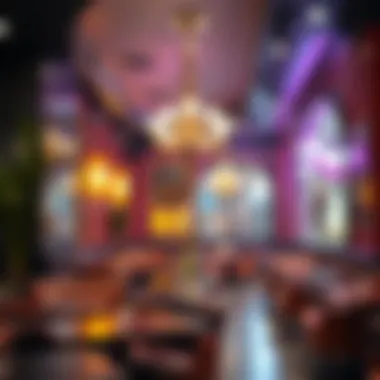 Atmosphere of Relaxation in Hookah Lounges Cozy hookah lounge ambiance with soft lighting