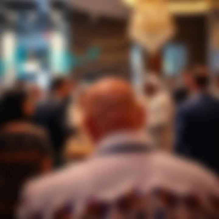 Networking event in Dubai's real estate sector