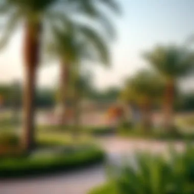 Community Park in JVC Community park in JVC featuring lush landscapes and recreational areas