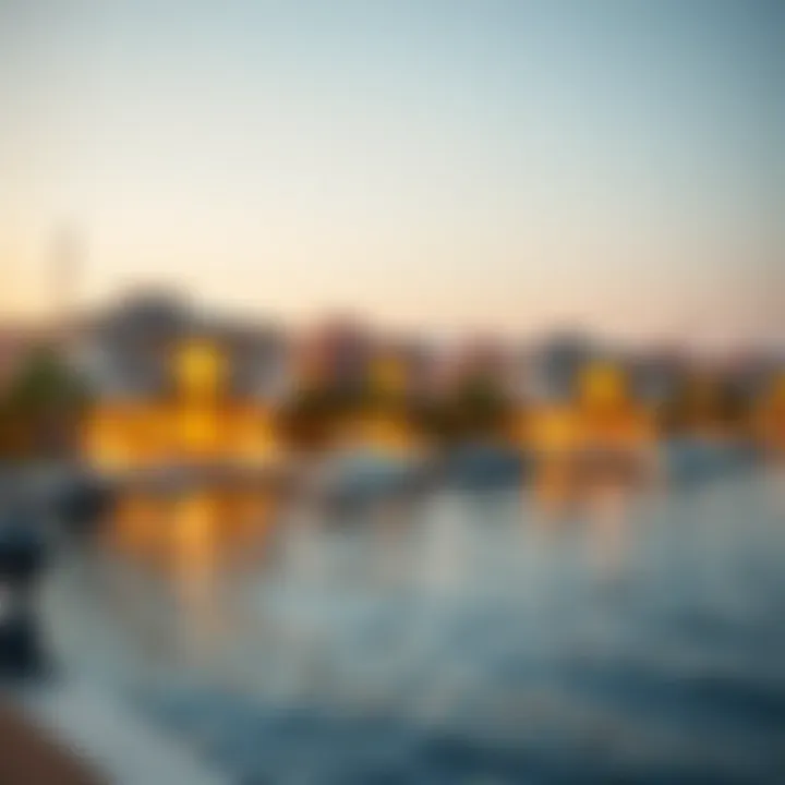Luxurious waterfront properties in جزيره الريم