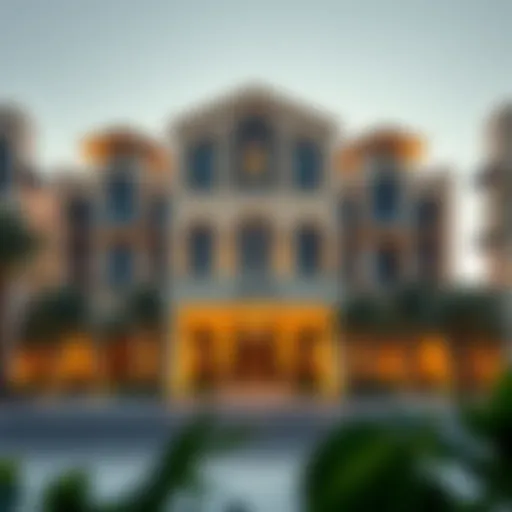 Stunning exterior view of الخالدية بالاس showcasing its unique architecture