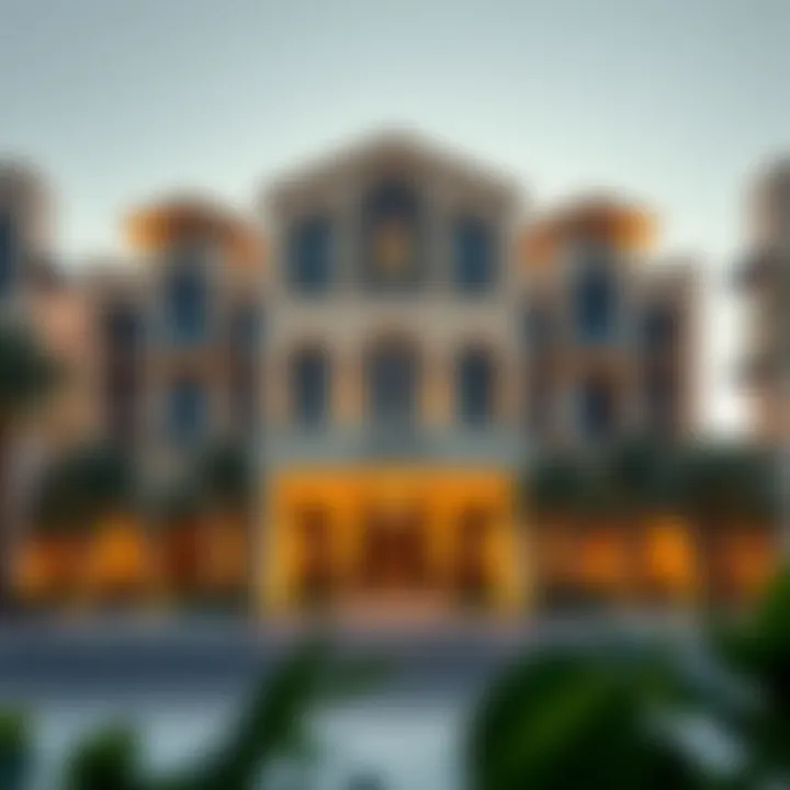 Stunning exterior view of الخالدية بالاس showcasing its unique architecture