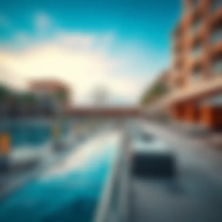 Vibrant waterfront view of مرسى دبي featuring upscale amenities