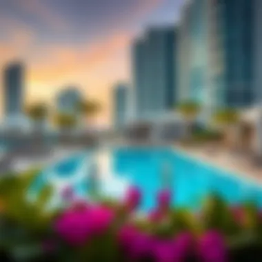 Amenities at Marina Shores including pool and recreational facilities