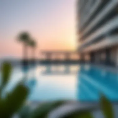 Luxurious Amenities at Marina Vista Luxurious amenities at Marina Vista, featuring a serene pool area