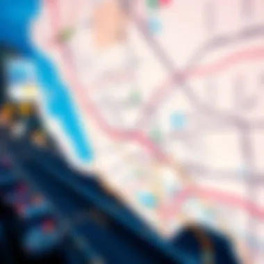 Metro Connectivity Map Featuring JVC Metro map highlighting JVC area