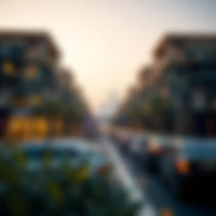 Real estate development near metro station