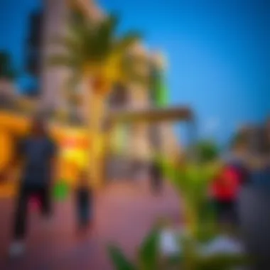 Vibrant community lifestyle featuring local amenities and leisure activities