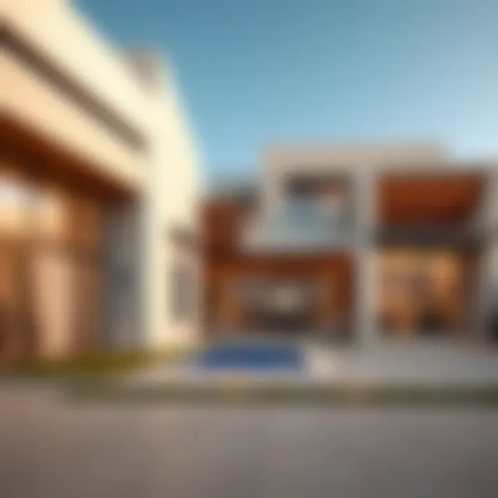 Contemporary Architecture of a Dubai Villa Contemporary architecture of a Dubai villa