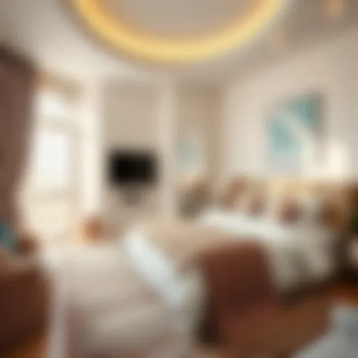 Cozy room interior in Al Quoz