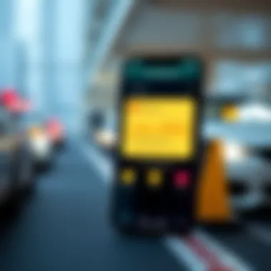 User-friendly mobile app for parking management