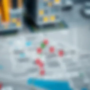 Strategic Location Map of Dubai South A cheerful location map highlighting Dubai South’s strategic advantages