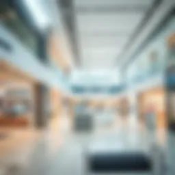 Modern healthcare facility within a retail environment