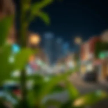 Local amenities and community spaces around Ood Al-Tawbah Street