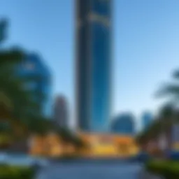 Exterior view of Prime Tower showcasing its modern architecture