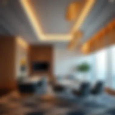 Luxurious Office Spaces in Prime Tower Interior highlighting the luxurious office space within Prime Tower