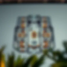 Exquisite layout of a floor plan in Princess Tower