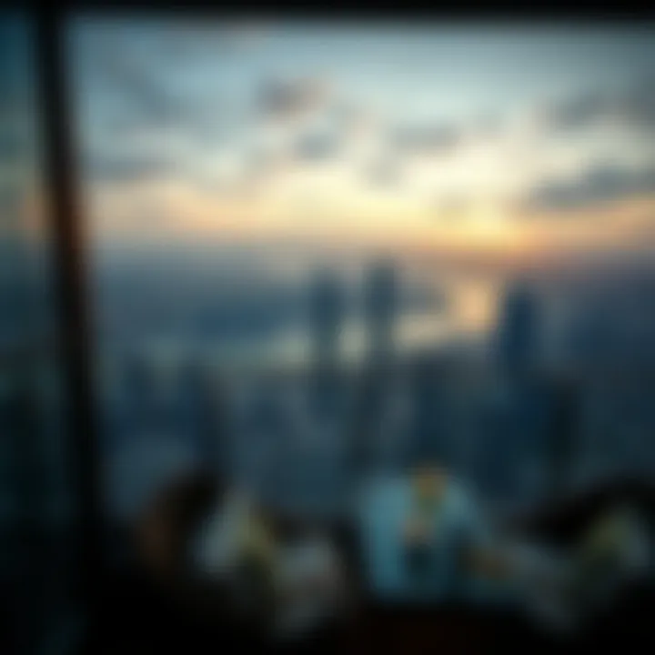 Panoramic view from a residence in Princess Tower