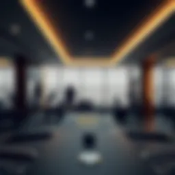 Luxurious private gym interiors showcasing modern design