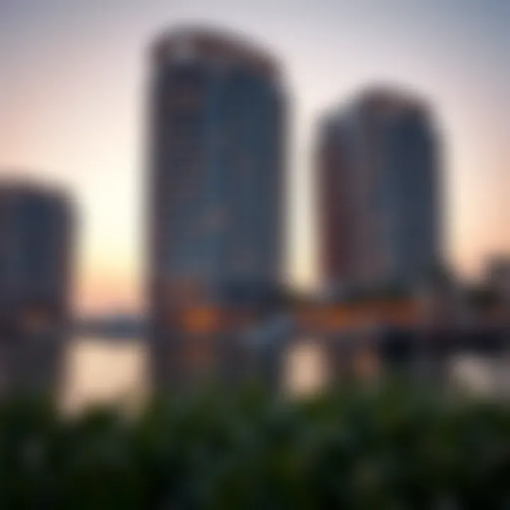 Luxurious Residential Buildings Luxurious residential buildings in Reem Island reflecting contemporary design.